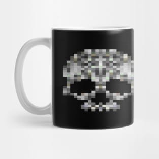 Pixel skull Mug